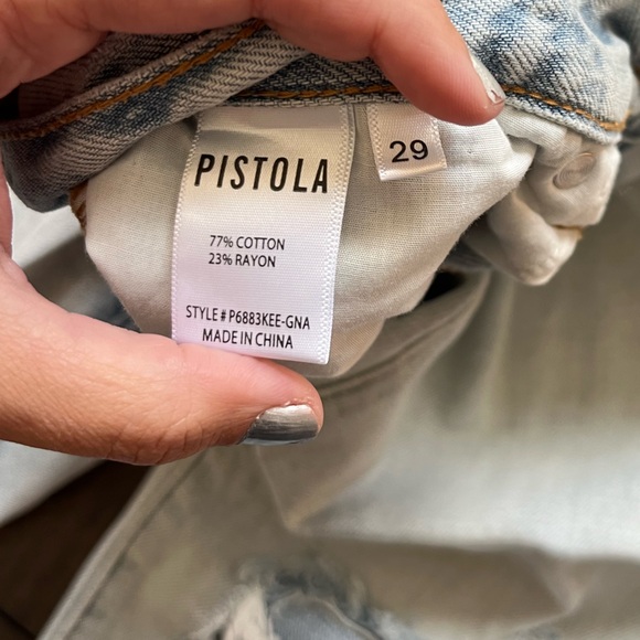 Pistola High Waist Straight Leg Jeans - Picture 8 of 9